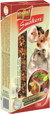 Productafbeelding van Vitapol ZVP-1112, Snack, 135 g, Geschikt voor: Cavia, Hamster, Konijn