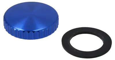 Immagine prodotto di Tappo serbatoio CNC "Sport Optics", blu anodizzato - per Simson S50, S51, SR50, SR80, KR51 Schwalbe, SR4 Bird Series
