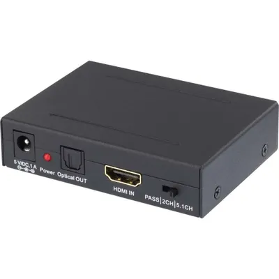 Produktbild von SpeaKa Professional Audio Extraktor SP-AE-HDCT-2P [HDMI - HDMI, Cinch, Toslink] 1920 x 1080 Pixel