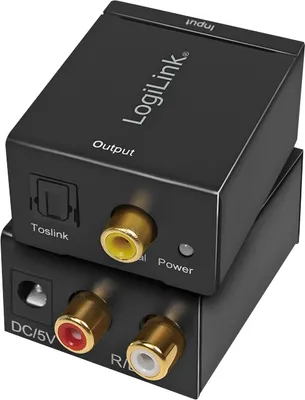 Image de LogiLink Convertisseur audio analogique vers numérique SPDIF/coaxial