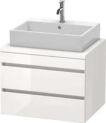 Produktbild von Konsolenunterschrank DURASTYLE 512x700x548mm weiß matt/basalt matt weiss matt/basalt matt