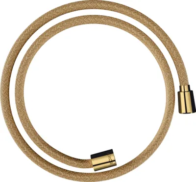 Produktbild von Textilbrauseschlauch ShowerSolutions 125cm polished gold optic polished gold optic