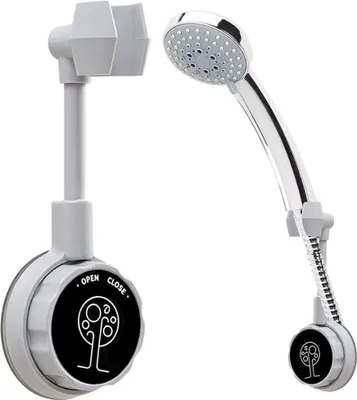 Produktbild von Universal Halterung mit Saugnapf für Duschköpfe Bad Dusche Badewanne