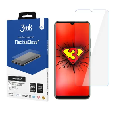 Produktbild von 3mk Display Hybridglas FlexibleGlass für Realme Narzo 50i Prime 0,3mm 7H