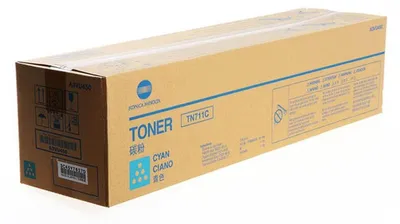 Image de KONICA MINOLTA TN 711C Cyan Tonerpatrone