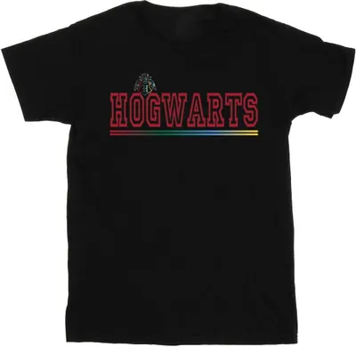 Produktbild von Harry Potter - "Hogwarts" T-Shirt für Herren BI30652 (5XL) (Schwarz)