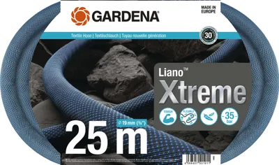 Produktbild von Gardena 18482-20 Liano Xtreme Schlauch, mit Wasserstopp, 25 m
