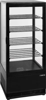 Produktbild von SARO Kühlvitrine Modell SC 100 schwarz