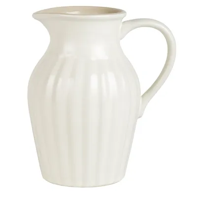 Produktbild von IB Laursen MYNTE Kanne 1,7 Liter Creme Weiß Keramik Geschirr BUTTER CREAM Krug