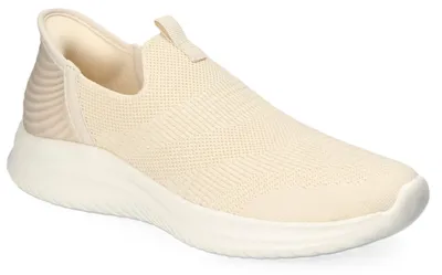 Produktbild von American Club WT275, Slip On Sneaker Memory Foam System, Easy Ins leichte Sportschuhe bequem, Beige 41