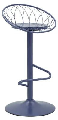 Produktbild von Mauro Ferretti Barhocker CLOX Petrol 49x45x92 cm