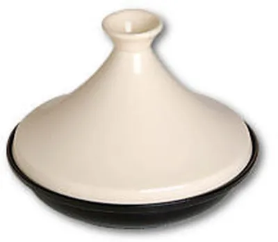 Image de Staub Tajine 20cm - noir-crème
