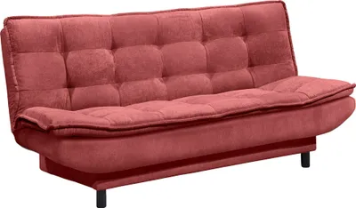 Produktbild von Schlafsofa mit Bettkasten in 188x118 cm PIRNA-09, in der Farbe berry