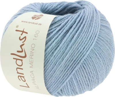 Produktbild von Lana Grossa Landlust Alpaka Merino 160 430 Himmelblau 50g