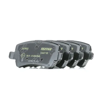 Produktbild von TEXTAR Bremsbeläge Satz Hinten für FORD S-MAX (WA6) 2449602