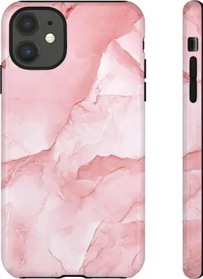 Produktbild von Rosa Marmoroptik – Hülle Kompatibel mit iPhone 11