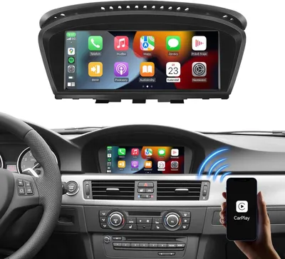 Obrázek produktu pro 8,8palcové autorádio s Linuxovým dotykovým displejem a podporou Android Auto a CarPlay pro modely BMW řady 3 (E90/E91/E92/E93) a řady 5 (E60/E61) (2008-2013, systém CIC iDrive 3.0), nebo