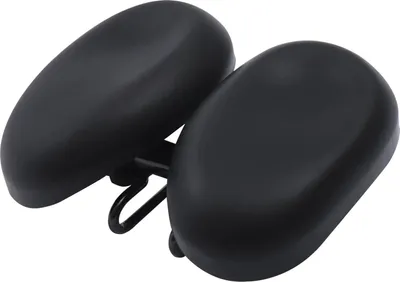 Produktbild von Fahrradsattel Prostata - Bequemer Unisex Sattel für Rennrad - Verstellbare Breite 21,9–24,6 cm - Wasserdichtes Polyurethan- Mit Halterung - Schwarz