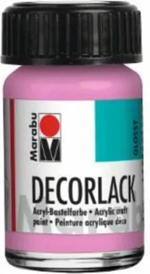 Zdjęcie produktu dla Marabu 1130 39 033 Decorlack Acryl, różowy 033, 15 ml