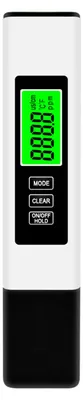 Produktbild von 3-in-1 Wasserqualitätstester, Analysator, TDS/EC/Temperaturmessgerät, Datenspeicherung, Hintergrundbeleuchtung, Weiß