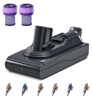 Ersatzakku 4500mAh für V12 Staubsauger (V12 Absolute, Animal u.a.)