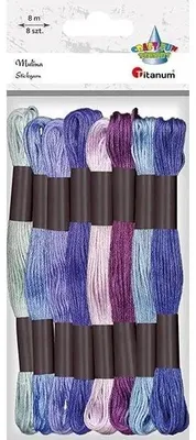 Image de Mulina de 8 mètres, couleur violette, 8 couleurs - Titanum