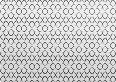 Obrázok produktu pre Geometrický Vzor– Ochranná podložka na podlahu – Podložka pod stoličku – 100 x 100 cm – Protišmyková podložka na tvrdé podlahy