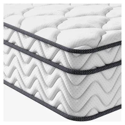 Produktbild von 30 cm hohe Matratze H3 7-Zonen 160x200 cm Taschenfederkernmatratze mittelfest orthopädische Kaltschaummatratze