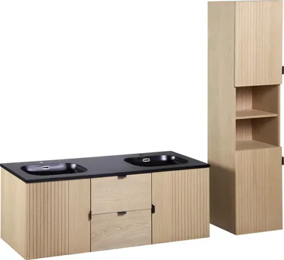 Immagine prodotto di Mobile doppio lavello + colonna STUDIO