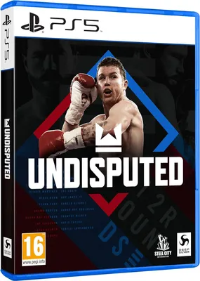 The image shows the front cover of the video game 'Undisputed' for PlayStation 5.