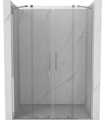 Obrázek produktu pro Mexen Velar Duo posuvné sprchové dveře 160 cm, transparentní, chrom - 871-160-000-02-01