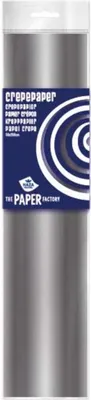 Produktbild von krepppapier The Paper Factory250 cm silber