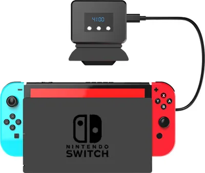 Produktbild von ANTCOOL Lüfter für Nintendo Switch Dock Einstellung Temperaturanzeige Kühler für NS Original Dock USB-betriebenes integriertes Kabel