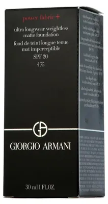 Immagine prodotto di Giorgio Armani Power Fabric + Fondotinta opaco ultraleggero a lunga tenuta 4,75 (30 ml)