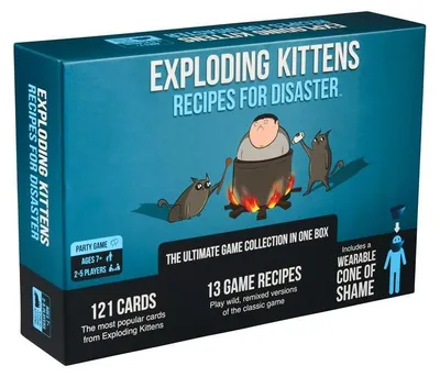 Produktbild von Asmodee Exploding Kittens Recipes For Disaster, Kartenspiel, 7 Jahr(e), 15 min