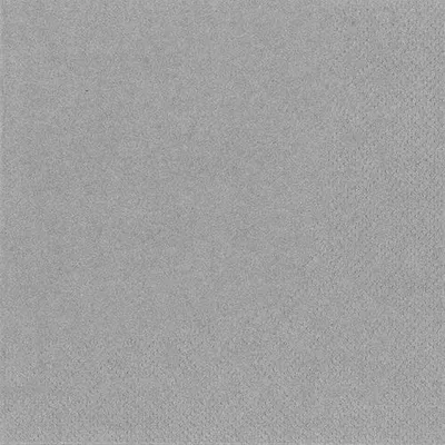 Produktbild von 1000 Papstar Servietten, 3-lagig 1/4-Falz 33 cm x 33 cm grau 87448