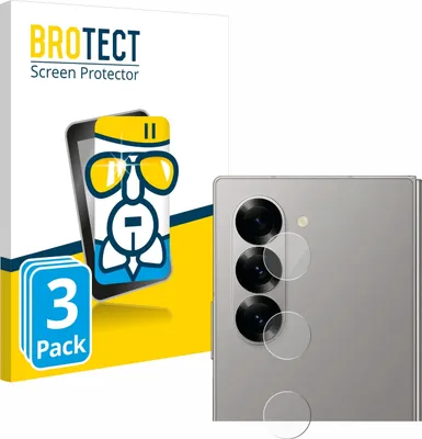 Produktbild von 3x BROTECT Schutzglas für Samsung Galaxy Z Fold 6 5G (NUR Kameraschutz) Schutzfolie Panzer Folie Glas Display Schutz klar