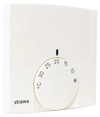 Produktbild von Strawa Raumthermostat AP 230 V mit TR Aufputz, superflach