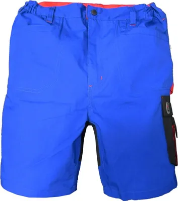 Produktbild von TERRAX WORKWEAR Herren Shorts, Royal, Rot, Farbe:Royal/Rot, Größe:58