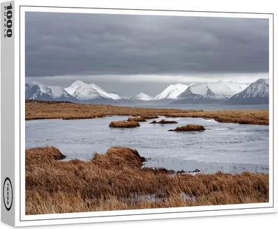 Image de puzzle raxxa Premium "Lac gelé", 1000 pièces