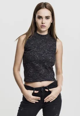 Immagine prodotto di Urban Classics Donna - Top tartaruga Space Dye schwarz - L