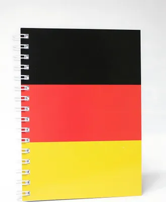 Produktbild von ADINA Premium Collegeblock "Deutschlandfahne" A5 dotted 80 Bl 90g/qm