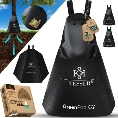 Produktbild von KESSER® Baum-Bewässerungssack Baumbewässerungsbeutel langlebig & UV-beständig Bewässerungssystem für gezielte Bewässerung von Bäumen