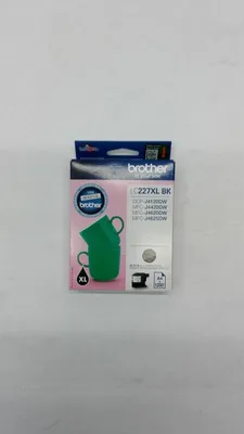 Produktbild von Brother LC227XLBK, Schwarz, Tinte auf Pigmentbasis, 1 Stück(e), 1200 Seiten, Einzelpackung