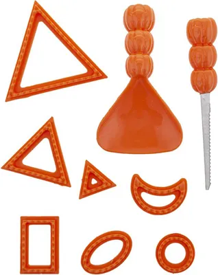 Produktbild von Kürbis Schnitzset 9-tlg. für Halloween