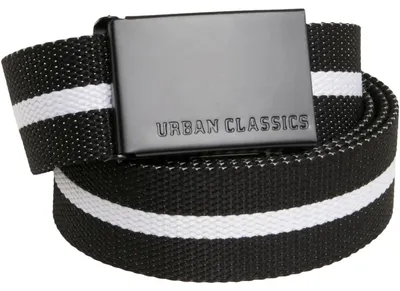 Produktbild von Urban Classics Canvas Belt – Uni Gürtel aus robustem Polyester mit Metallkopp