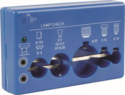 Produktbild von Velleman Lampentester, Glühbirnentester, Lampenprüfer, Glühbirnen Prüfgerät mit Status-LED und