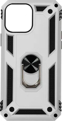 Produktbild von Avizar, Schutzhülle mit Ring-Halterung für Apple iPhone 13 Mini, Silber