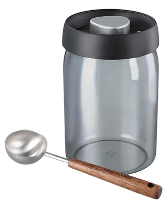 Vakuum-Kaffeebehälter luftdicht 1000 ml mit Löffel
