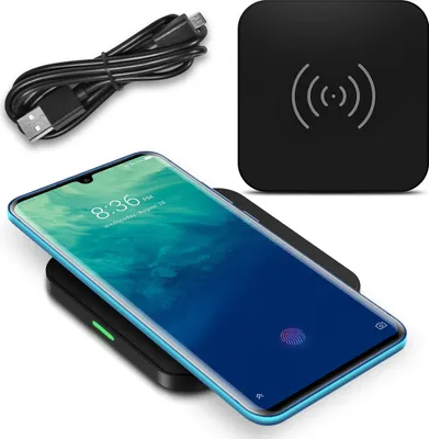Produktbild von QI Wireless Schnell Ladegerät ZTE Axon 9 Pro Kabellos Charger Induktives Laden